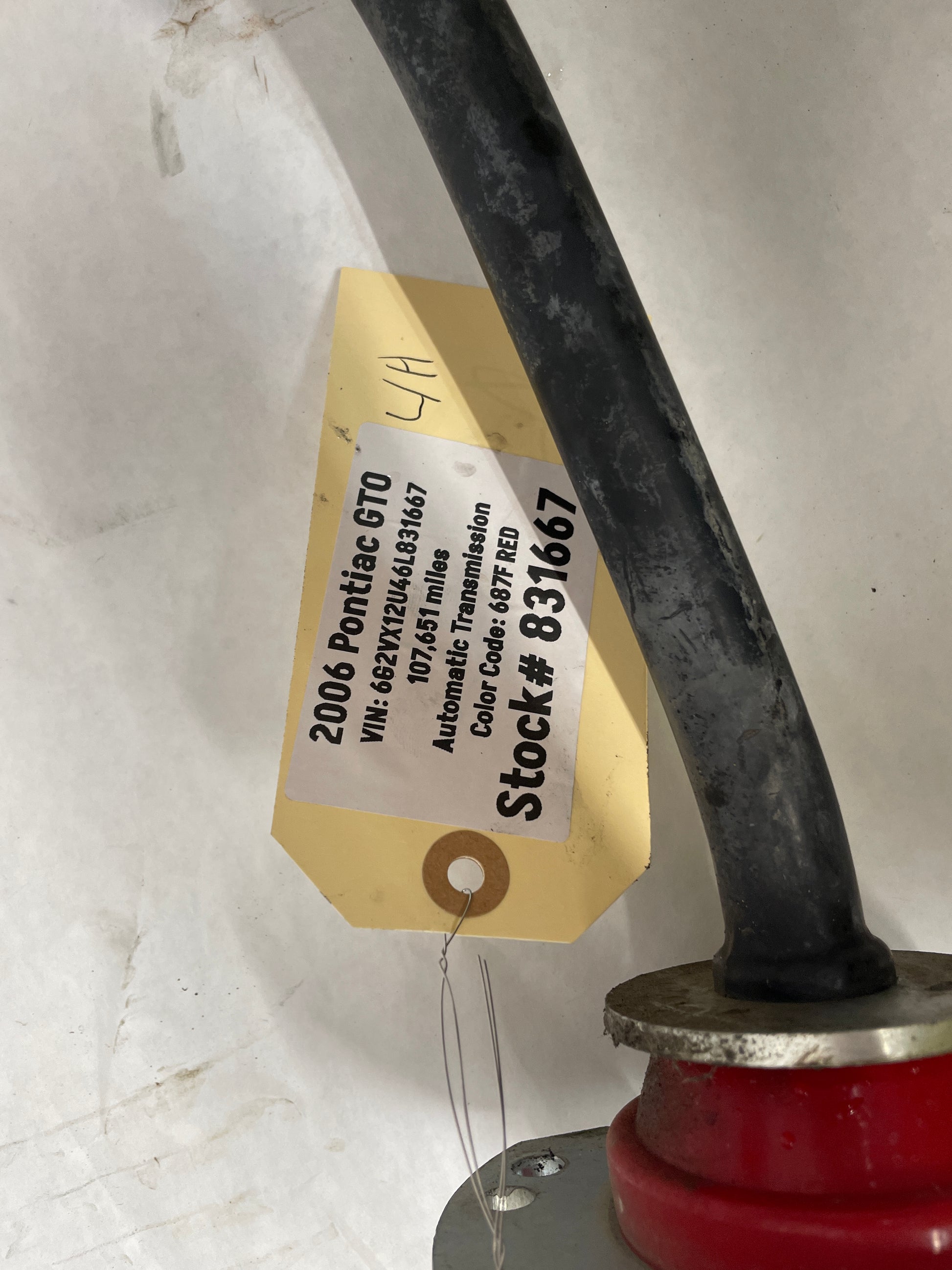 2006 Pontiac GTO LH Driver Front Suspension Lower Control Arm Radius Rod OEM - Day's Parts Yard