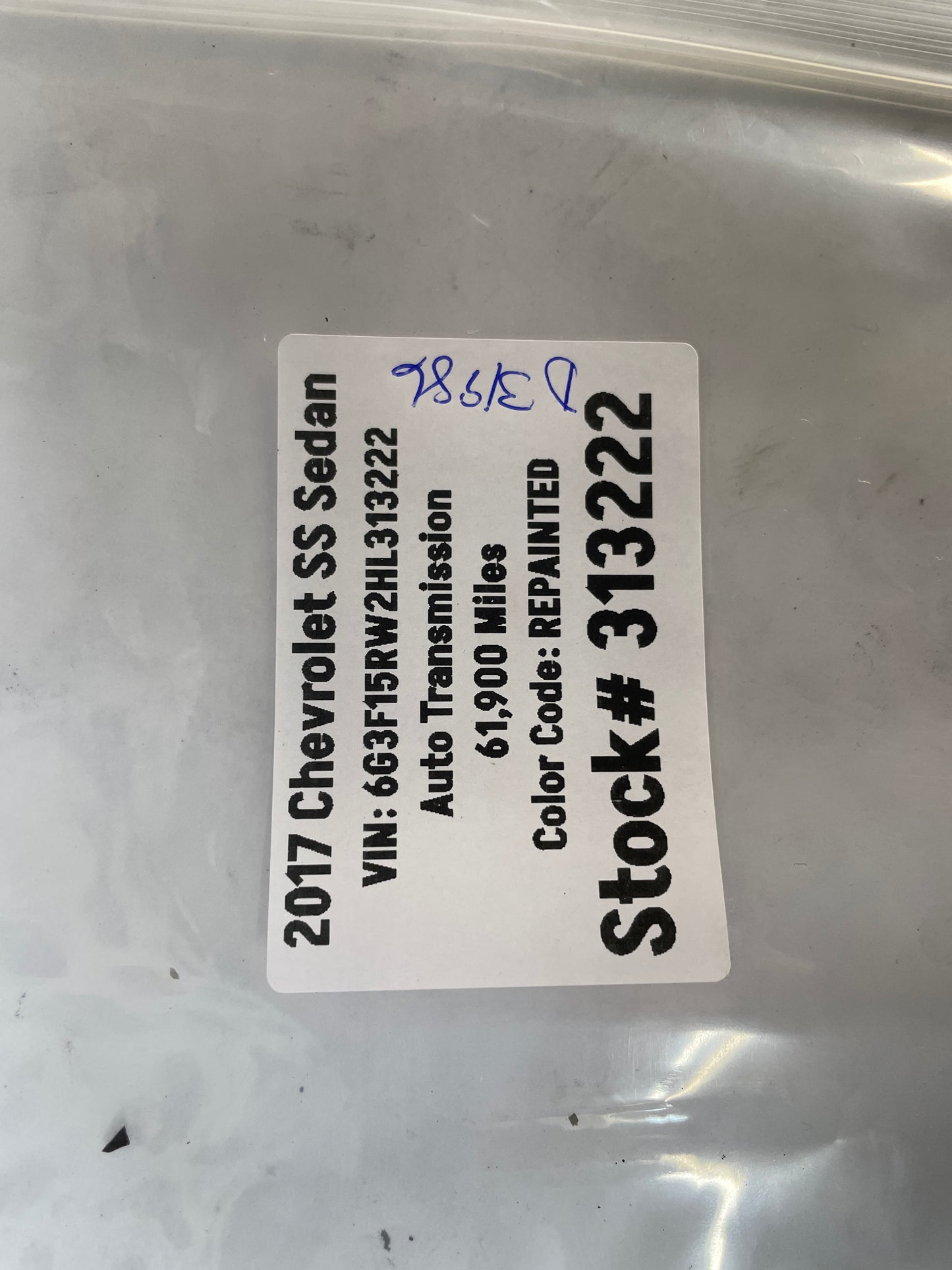 2017 Chevy SS Sedan Running Light Socket OEM - Day's Parts Yard