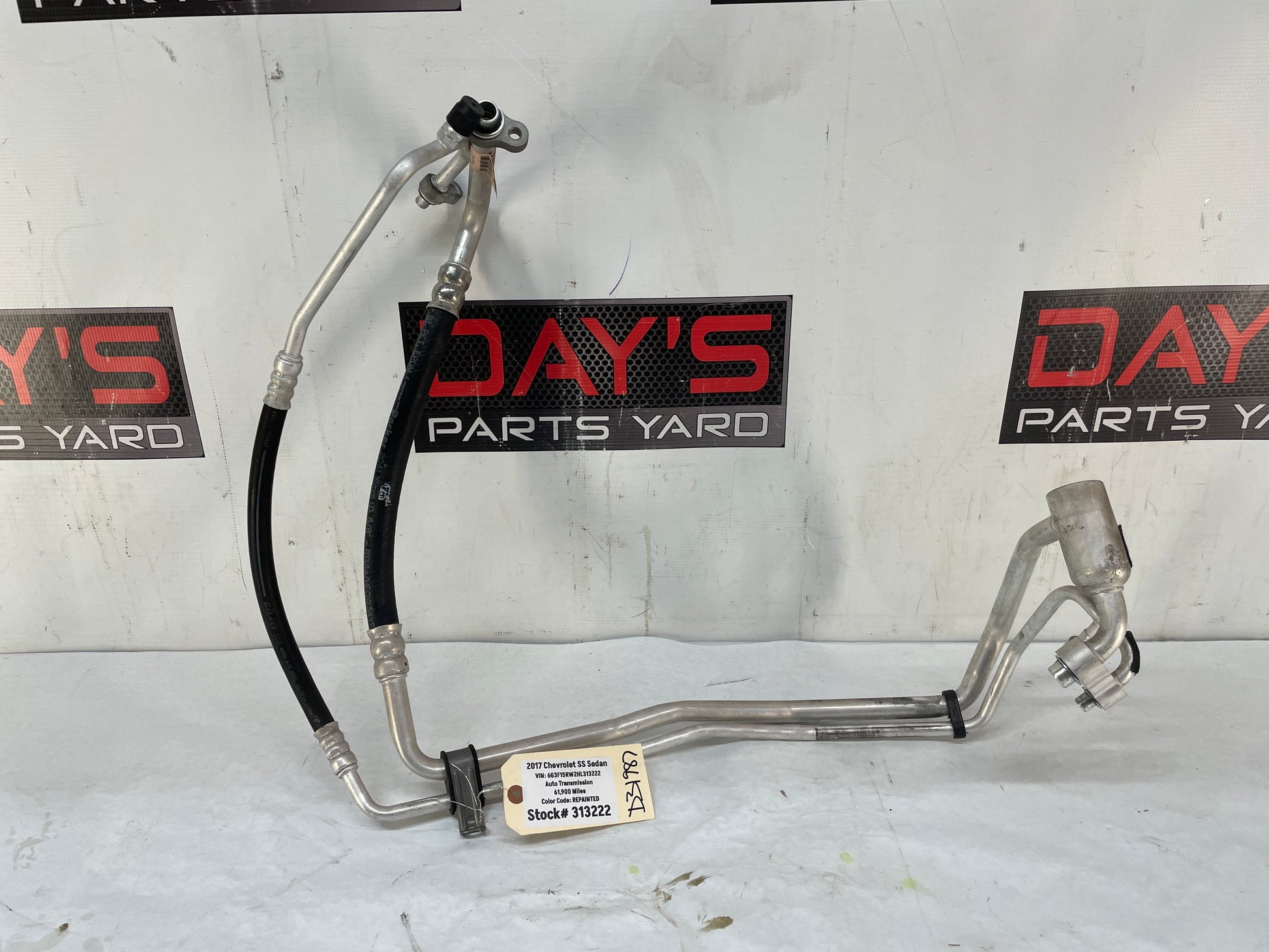 2017 Chevy SS Sedan AC A/C Air Conditioner Compressor Manifold Hose Line Tube OEM - Day's Parts Yard