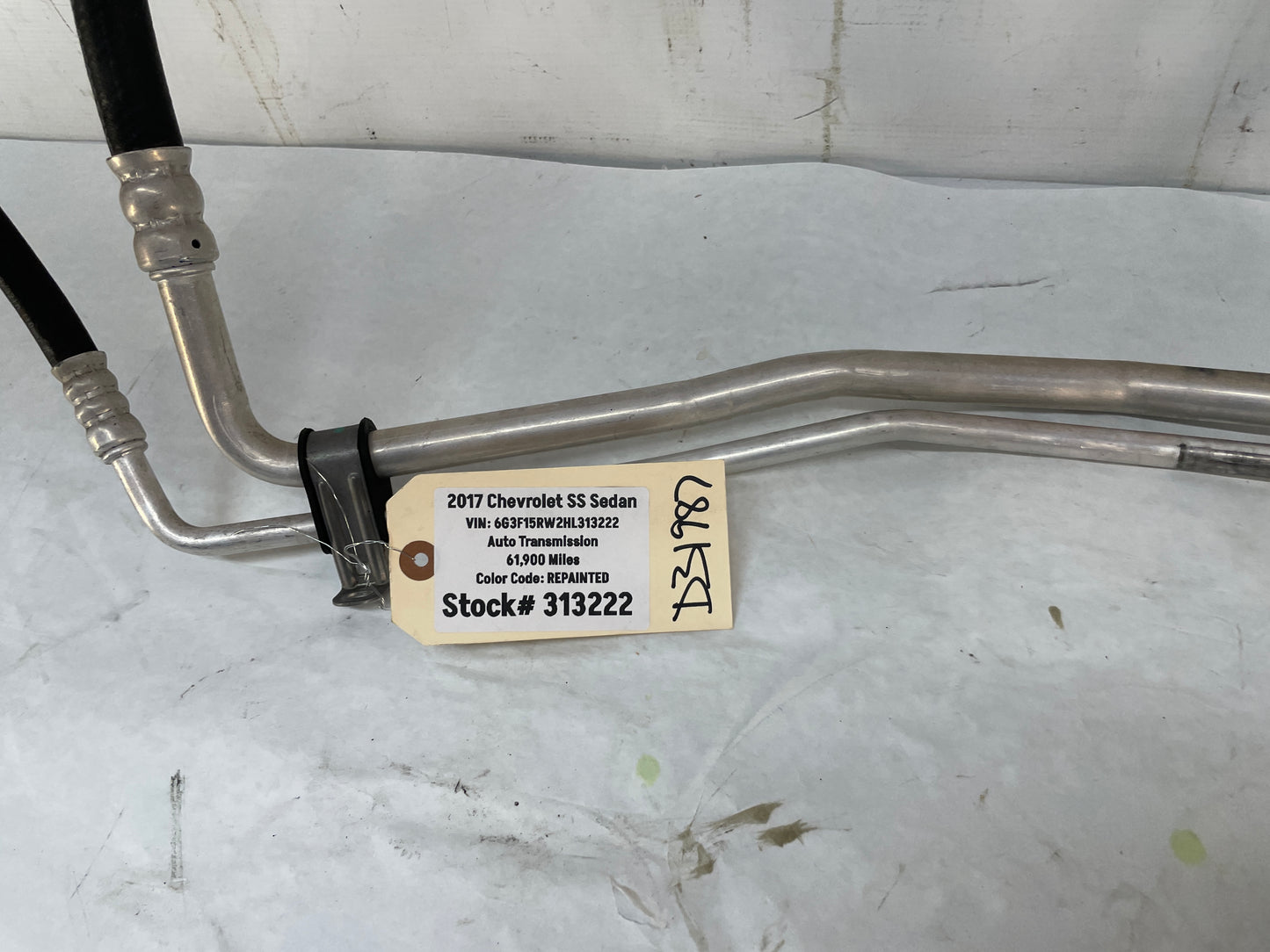 2017 Chevy SS Sedan AC A/C Air Conditioner Compressor Manifold Hose Line Tube OEM - Day's Parts Yard