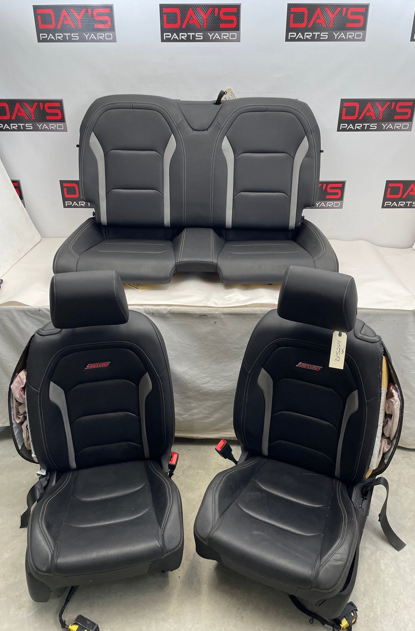 2019 Chevy Camaro SS Seats Front and Rear OEM