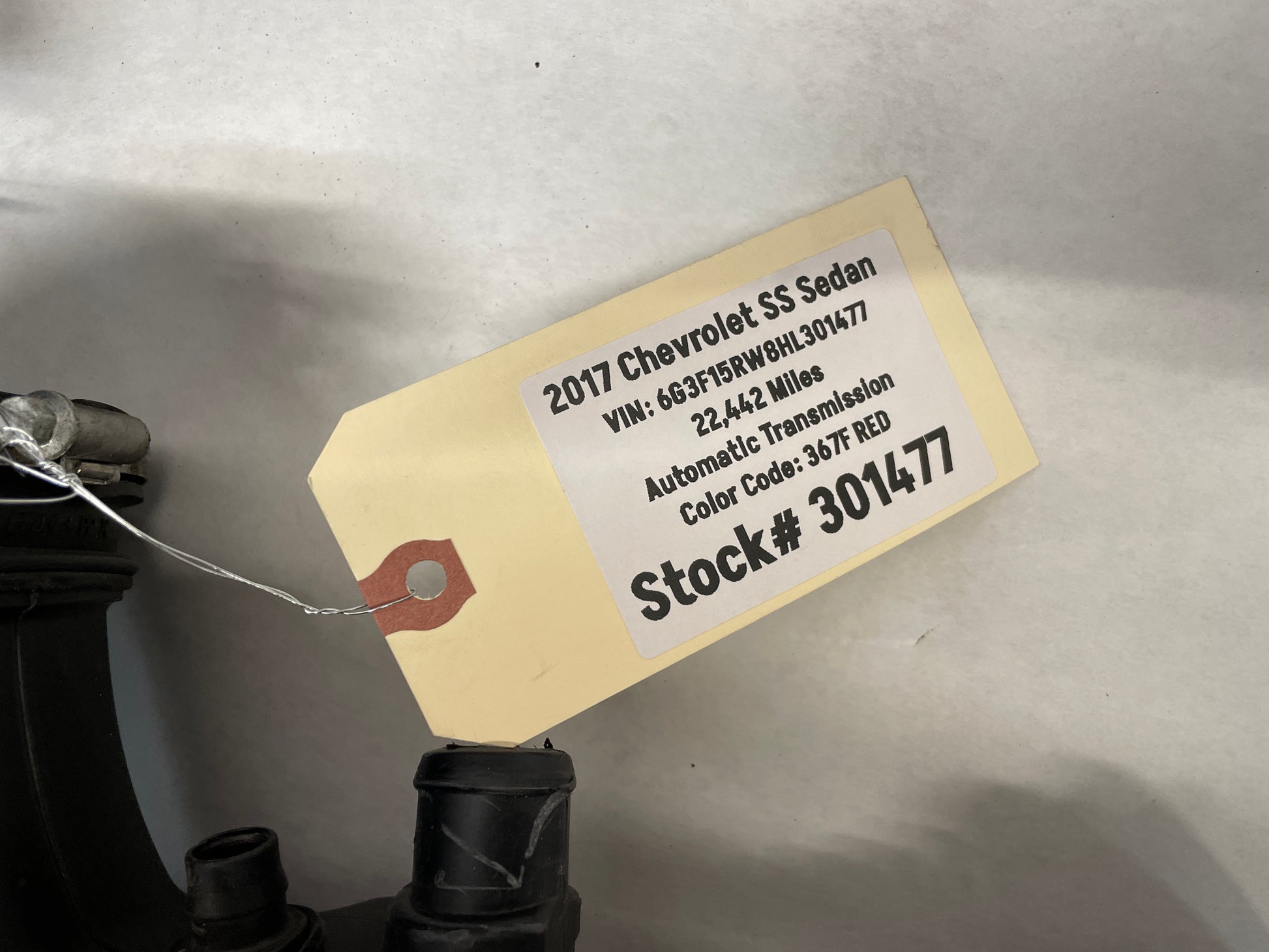 2017 Chevy SS Sedan Factory OEM Air Intake Box Assembly - Day's Parts Yard