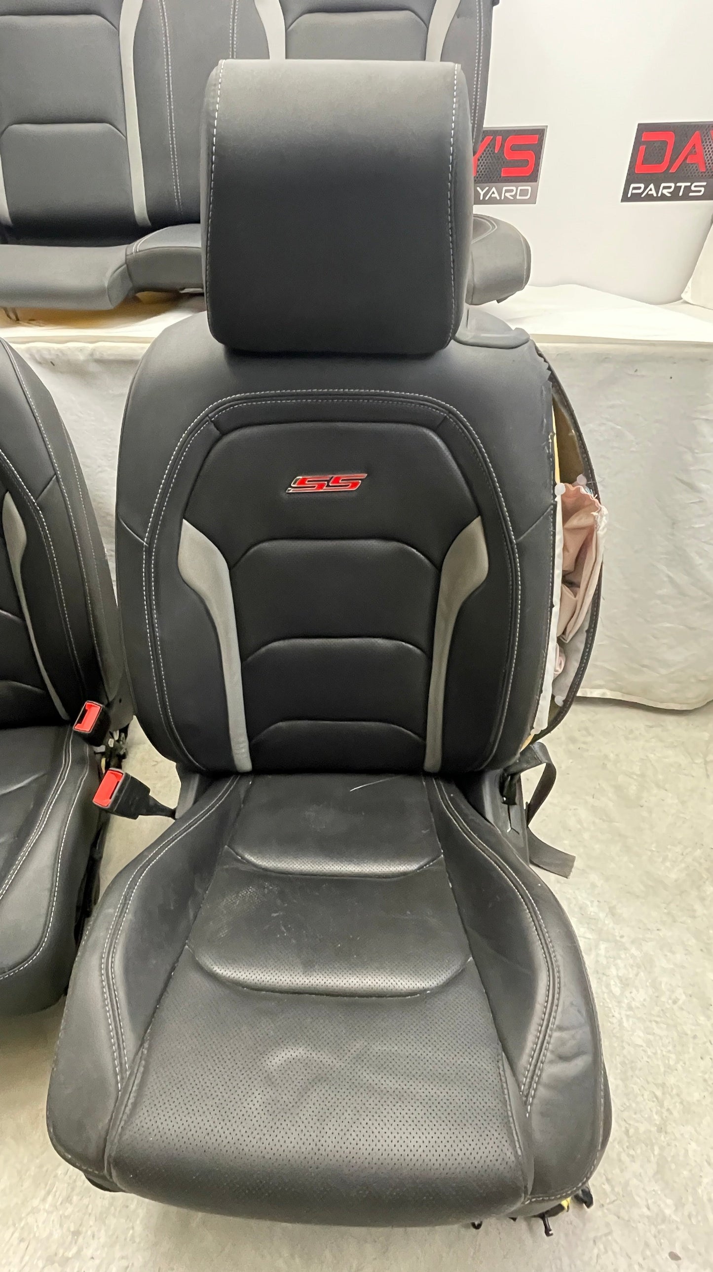 2019 Chevy Camaro SS Seats Front and Rear OEM