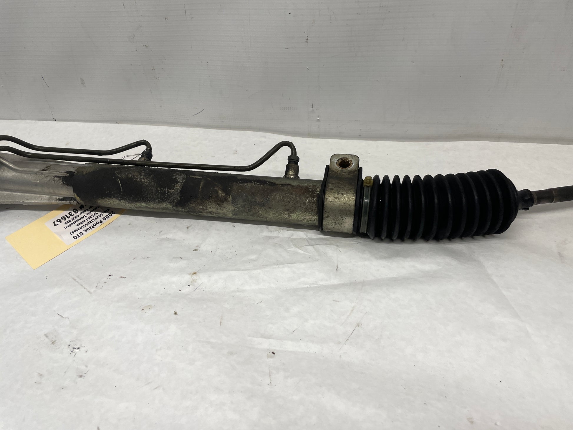 2006 Pontiac GTO Power Steering Rack and Pinion Gear Assembly OEM - Day's Parts Yard