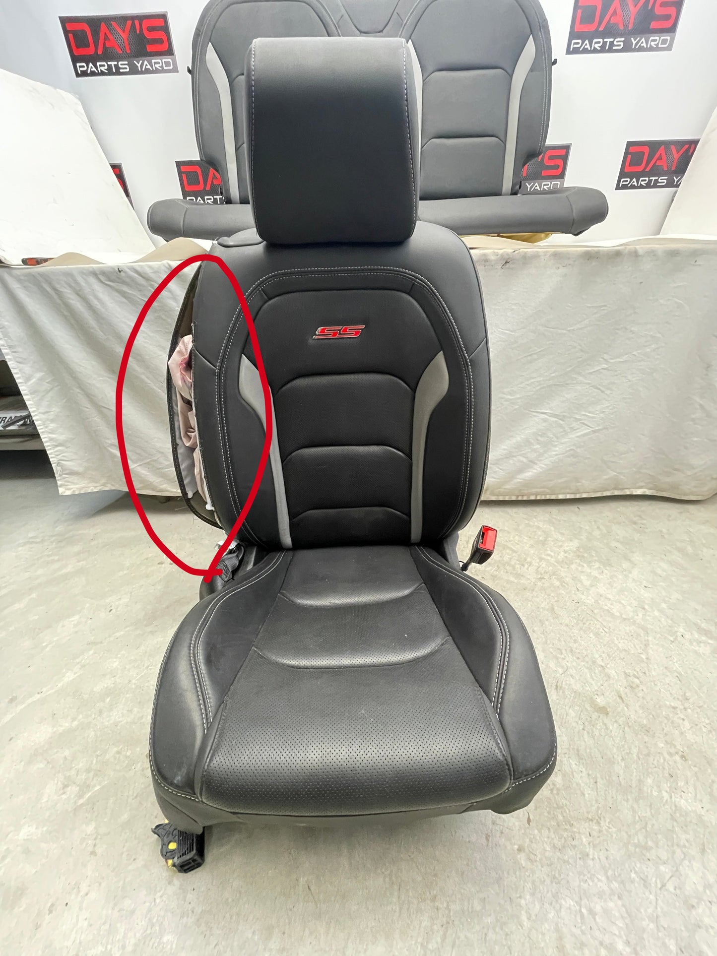 2019 Chevy Camaro SS Seats Front and Rear OEM