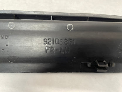 2006 Pontiac GTO LH Driver Front Seat Outer Track Frame Rail Trim Cover OEM - Day's Parts Yard