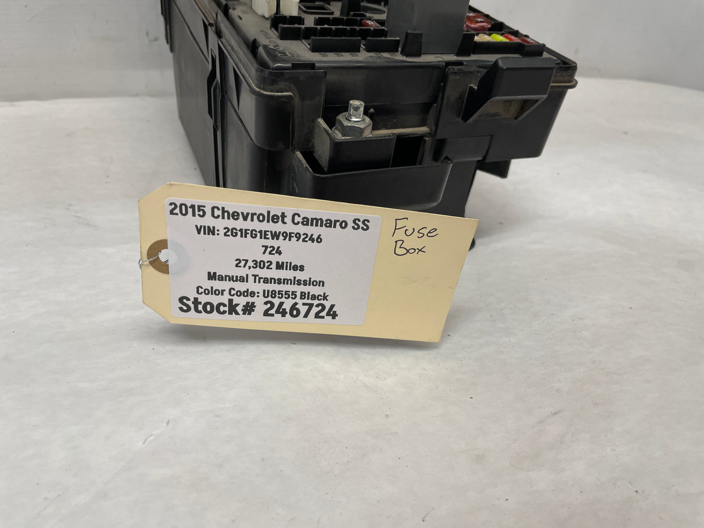 2015 Chevy Camaro SS Accessory Wiring Junction Fuse Relay Box Block OEM