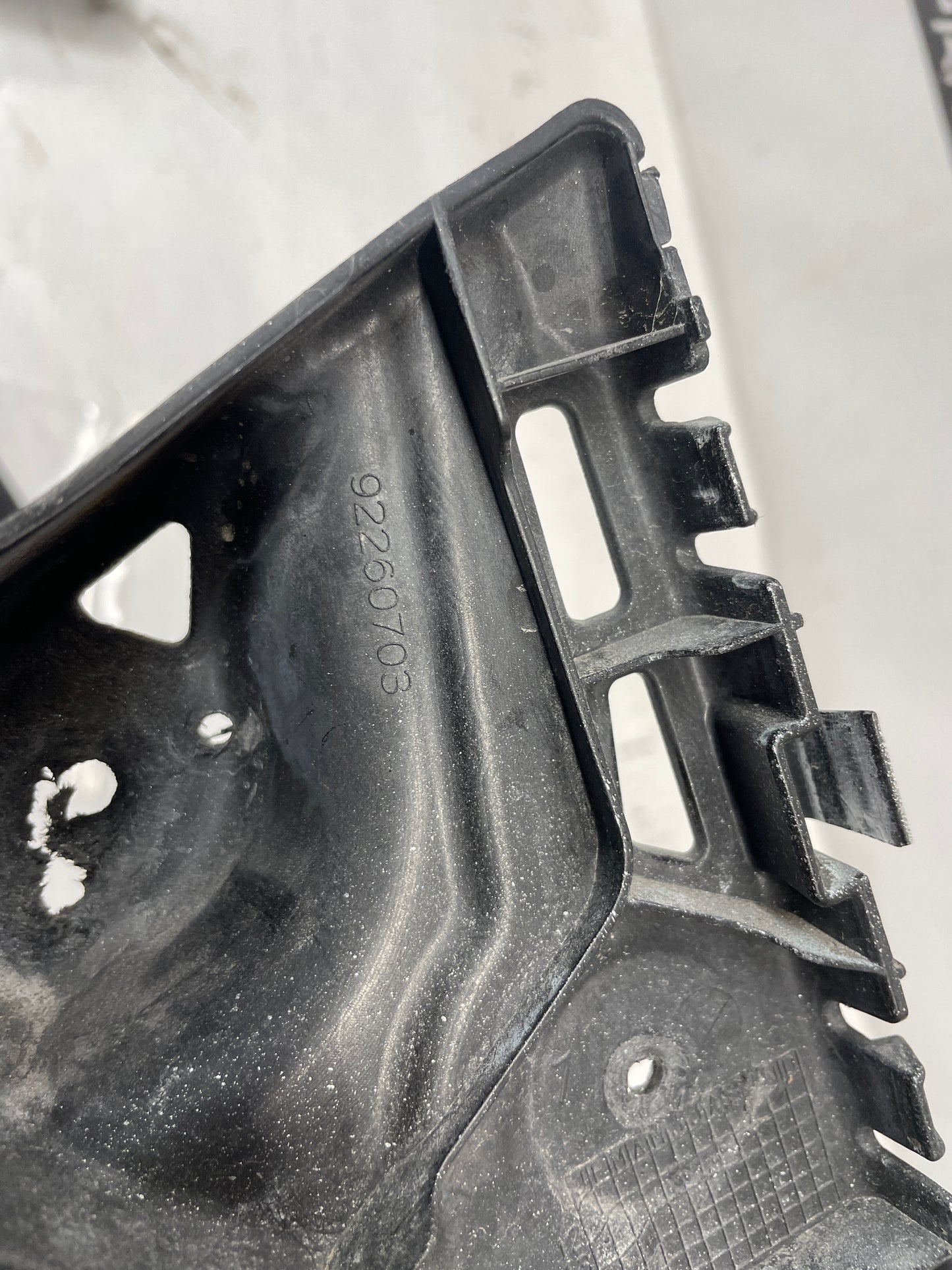 2015 Chevy SS Sedan LH Driver Rear Bumper Brackets Guides OEM - Day's Parts Yard