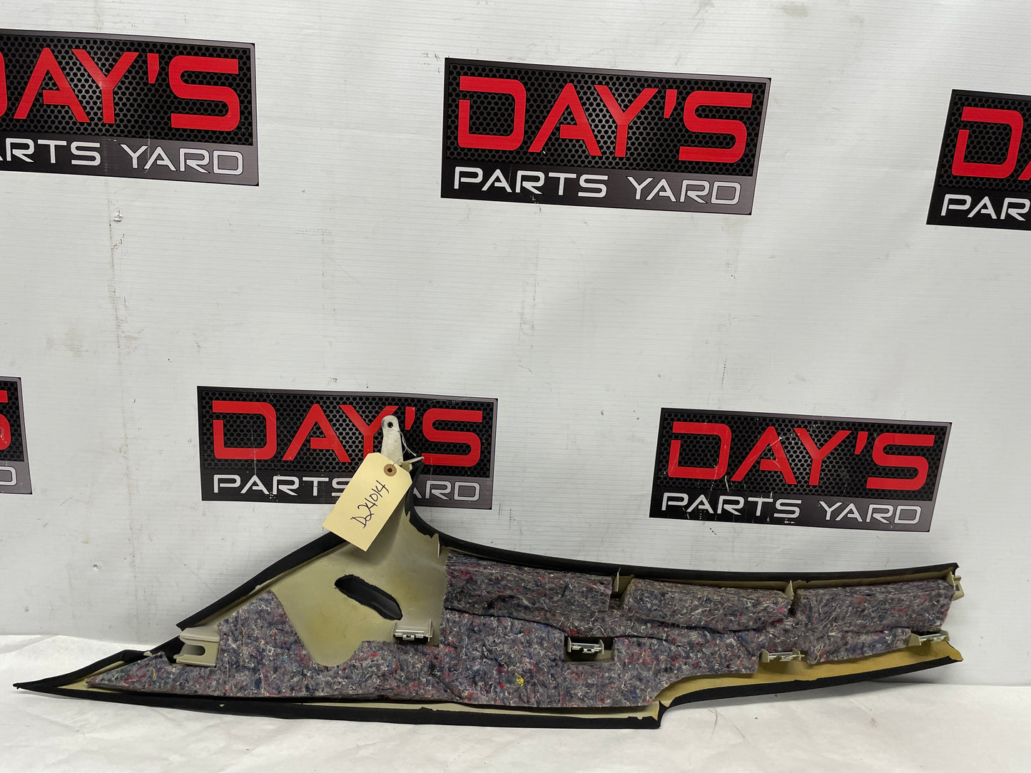 2005 Pontiac GTO LH Driver Rear Interior C Pillar Seat Belt Cover Trim Panel OEM