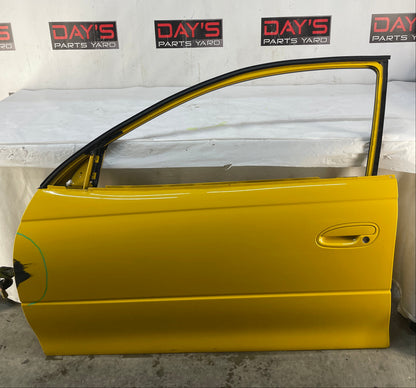 2004 Pontiac GTO LH Driver Front Exterior Outside Door Yellow OEM - Day's Parts Yard