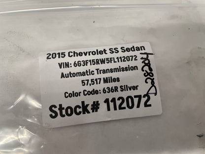 2015 Chevy SS Sedan Windshield Lane Departure Camera Module Bracket OEM - Day's Parts Yard