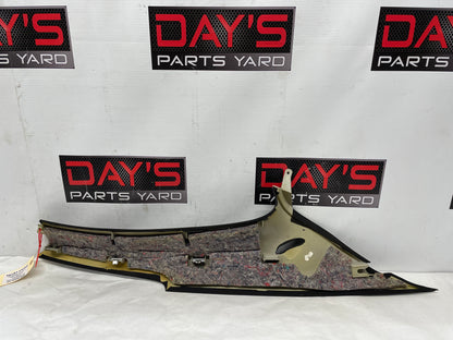 2005 Pontiac GTO RH Passenger Rear Interior C Pillar Seat Belt Cover Trim Panel OEM