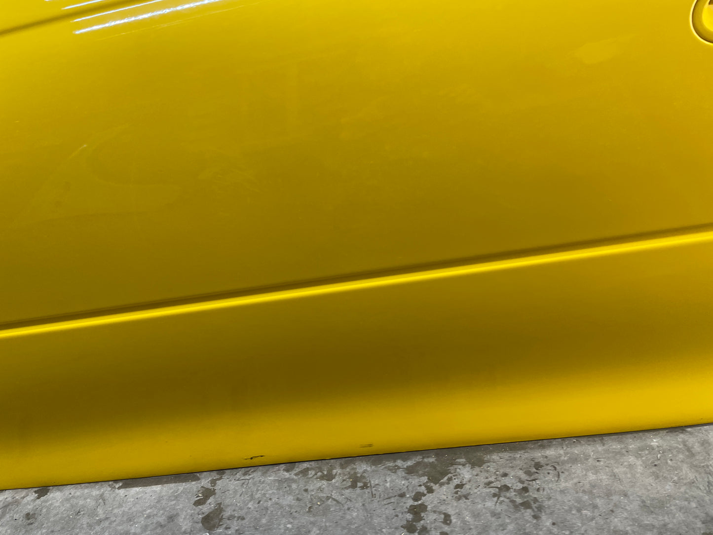 2004 Pontiac GTO LH Driver Front Exterior Outside Door Yellow OEM - Day's Parts Yard