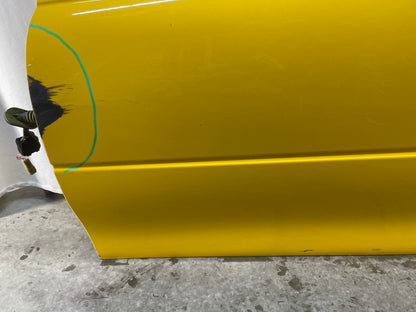 2004 Pontiac GTO LH Driver Front Exterior Outside Door Yellow OEM - Day's Parts Yard