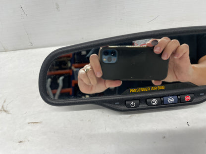 2015 Chevy SS Sedan Rear View Rearview Mirror Auto Dimming & OnStar OEM - Day's Parts Yard