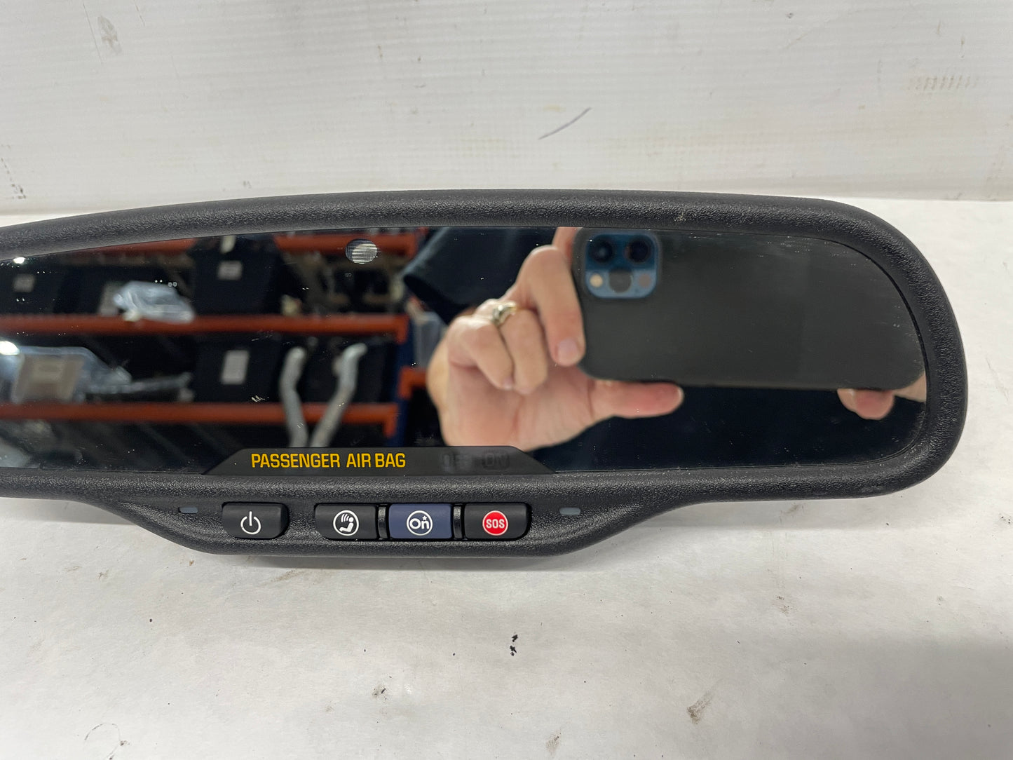 2015 Chevy SS Sedan Rear View Rearview Mirror Auto Dimming & OnStar OEM - Day's Parts Yard