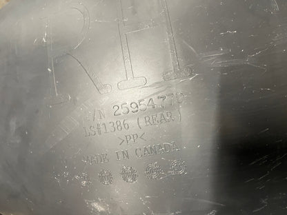 2010 Cadillac CTS-V Sedan RH Passenger Rear Fender Wheel House Well Liner OEM