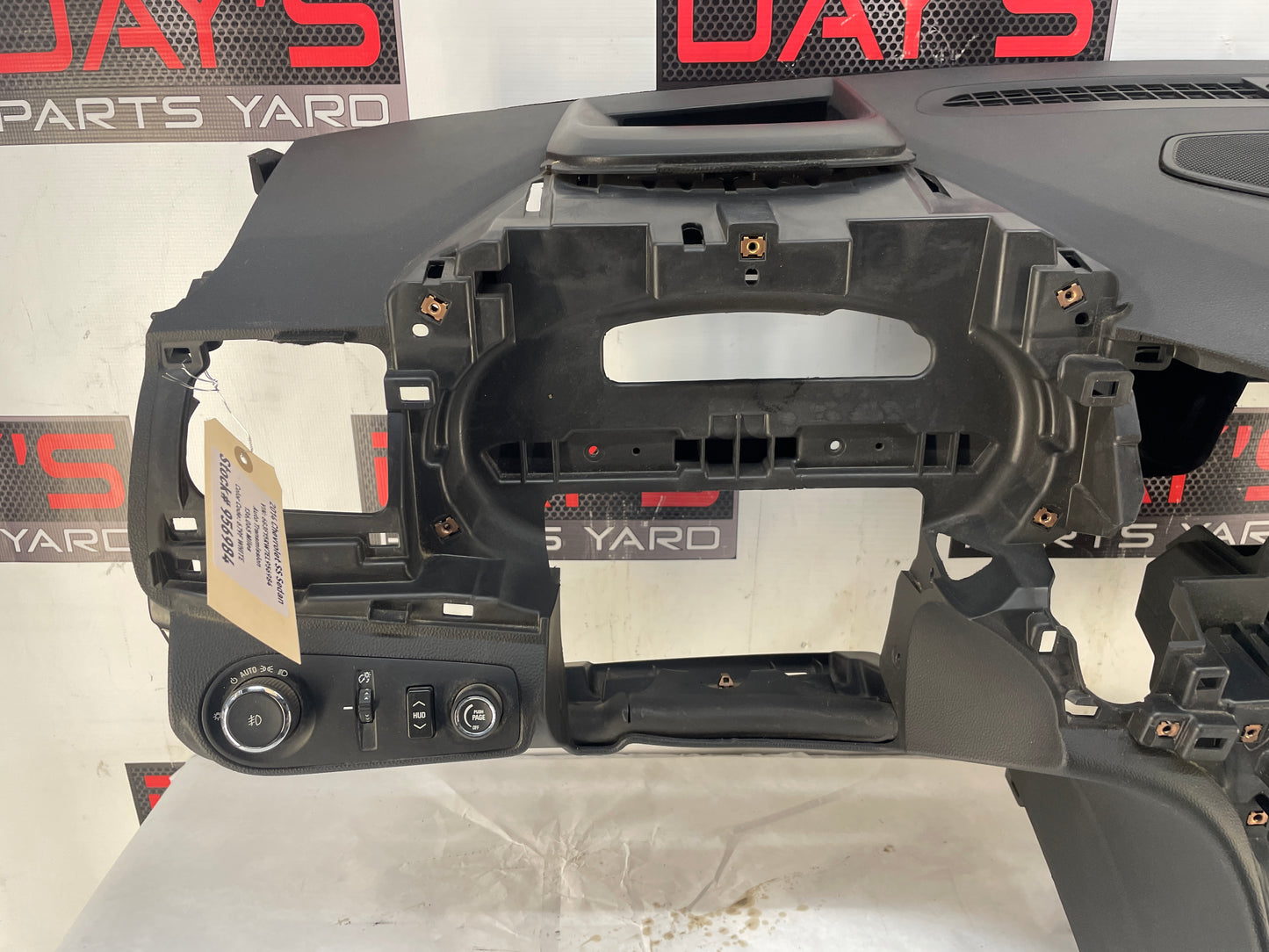 2014 Chevy SS Sedan Dash Pad Instrument Panel Cover OEM - Day's Parts Yard