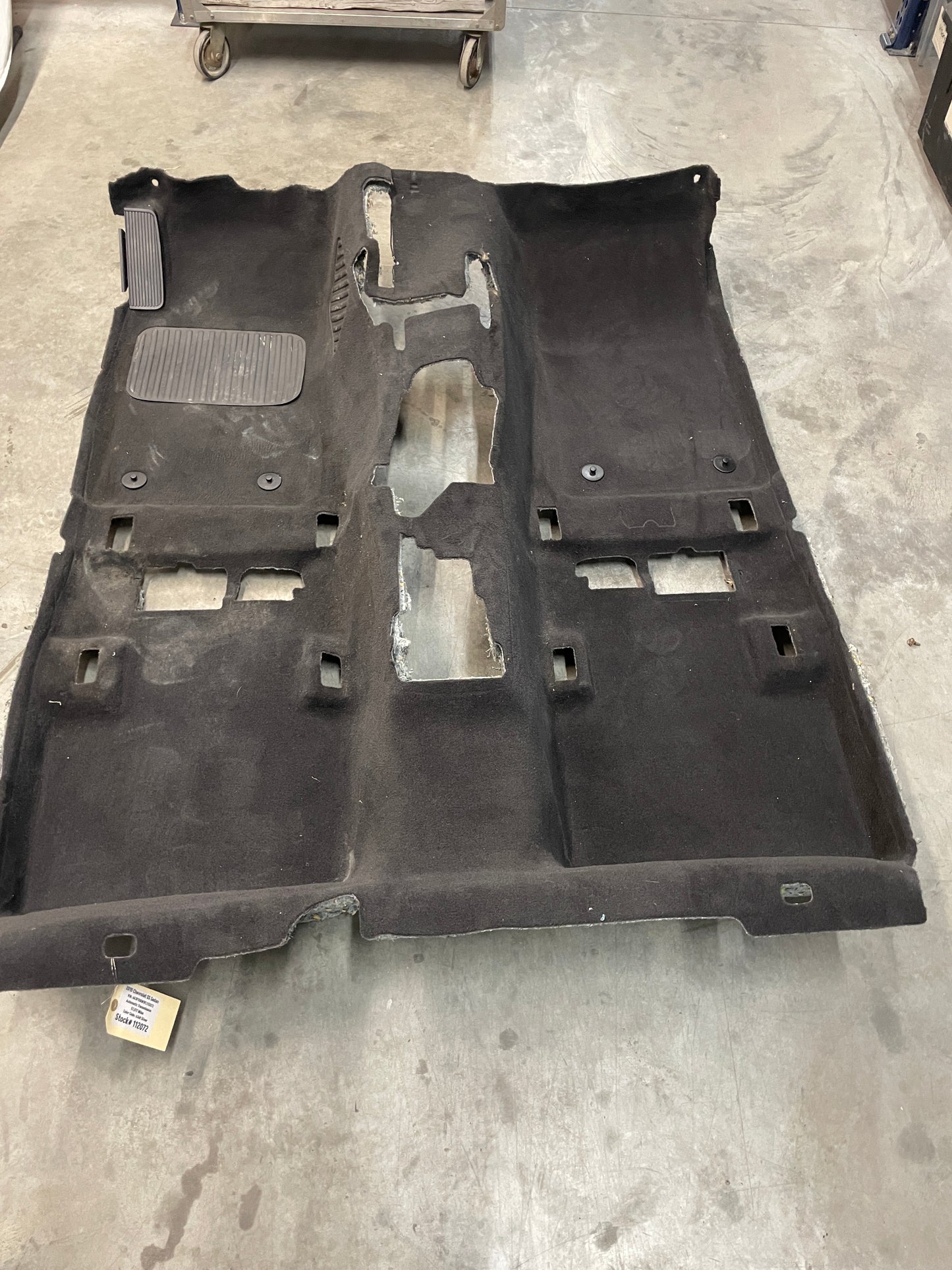 2015 Chevy SS Sedan Complete Floor Panel Carpet OEM - Day's Parts Yard