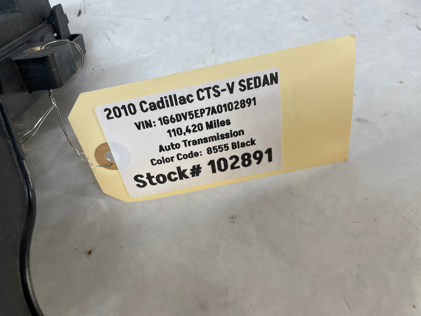 2010 Cadillac CTS-V Sedan Fuel Pump Control Module w/ Bracket OEM