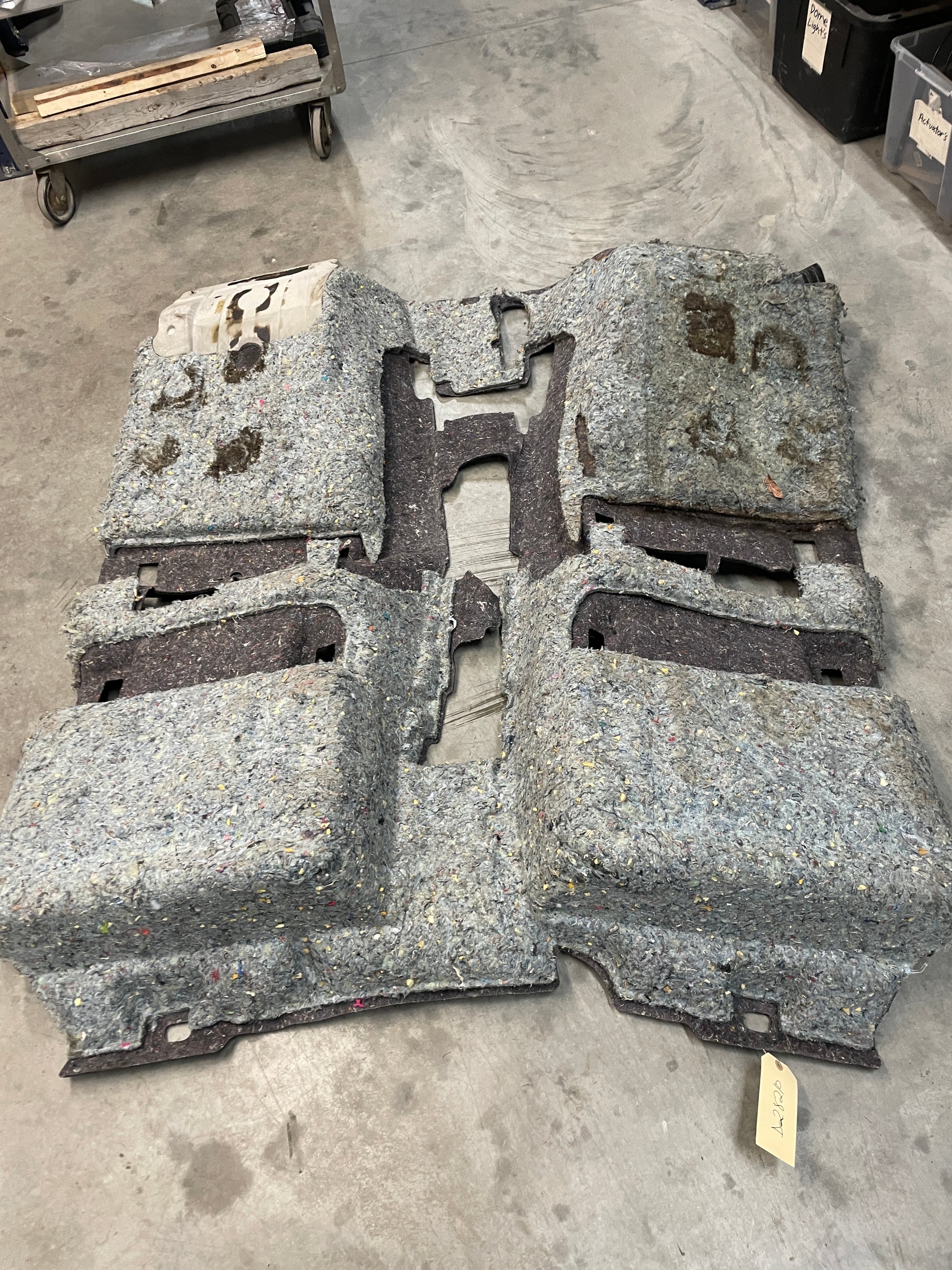 2015 Chevy SS Sedan Complete Floor Panel Carpet OEM - Day's Parts Yard