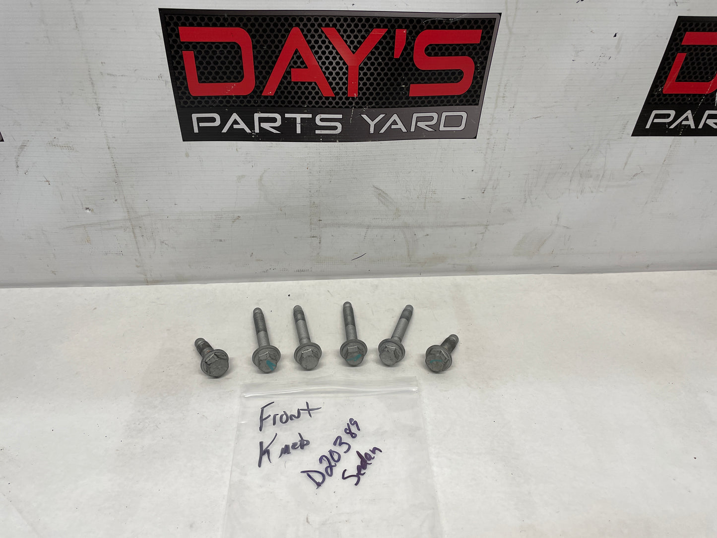 2017 Chevy SS Sedan Front Suspension Cradle Sub Frame Bolts Hardware Set 6 OEM - Day's Parts Yard