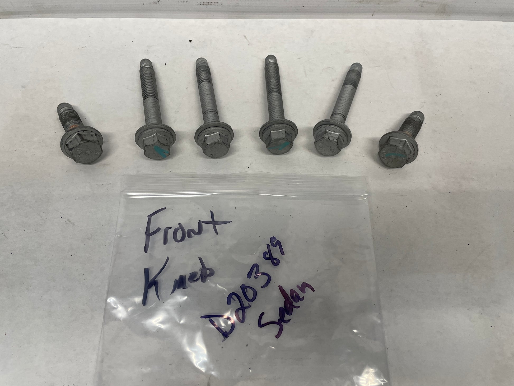 2017 Chevy SS Sedan Front Suspension Cradle Sub Frame Bolts Hardware Set 6 OEM - Day's Parts Yard