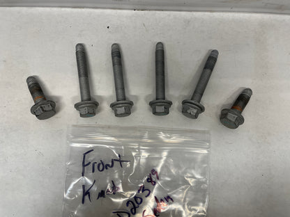 2017 Chevy SS Sedan Front Suspension Cradle Sub Frame Bolts Hardware Set 6 OEM - Day's Parts Yard
