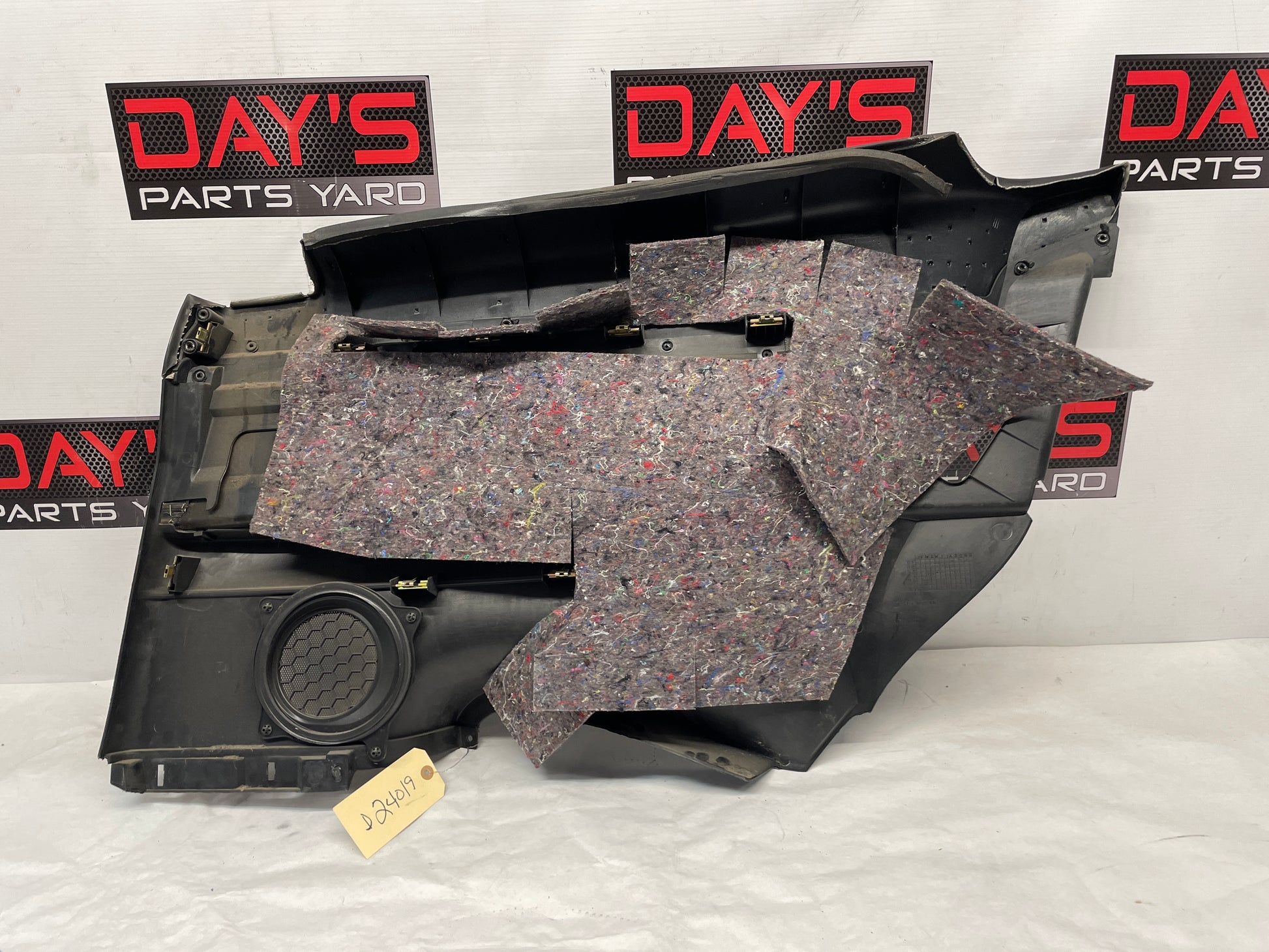 2006 Pontiac GTO LH Driver Rear Interior Quarter Door Panel Trim Black OEM - Day's Parts Yard