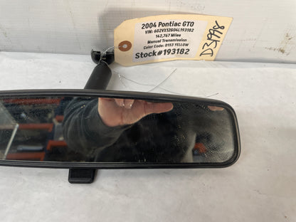 2004 Pontiac GTO Rearview Rear View Mirror OEM - Day's Parts Yard