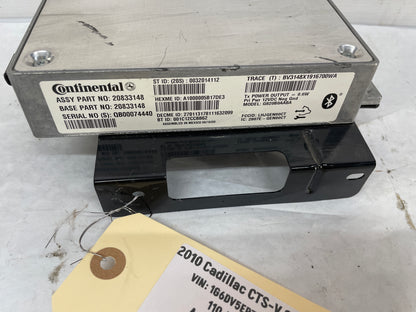 2010 Cadillac CTS-V Sedan Navigation Communication Control Module w/ Bracket OEM