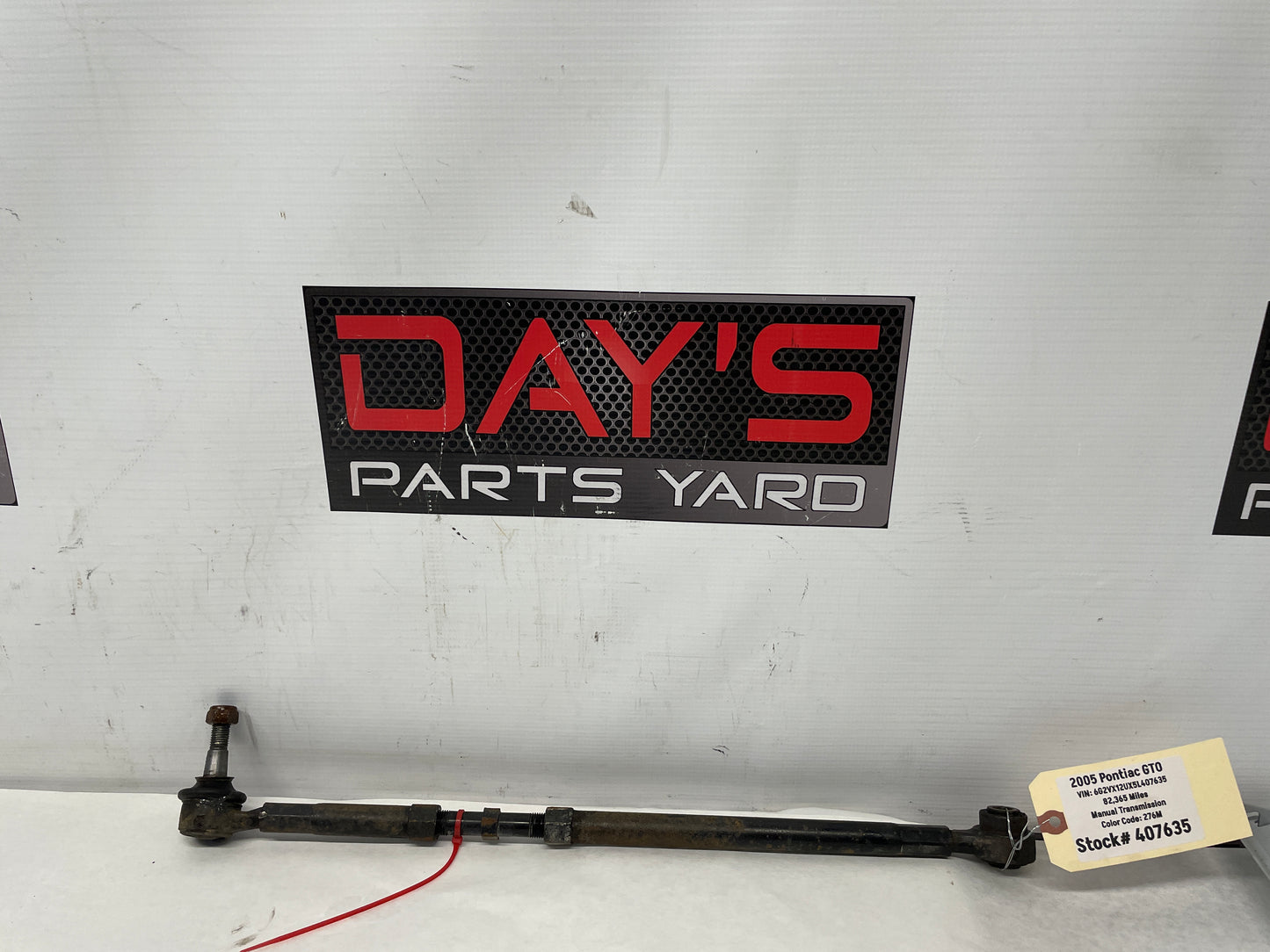 2005 Pontiac GTO RH Passenger Rear Suspension Adjustment Assembly Tie Rod OEM