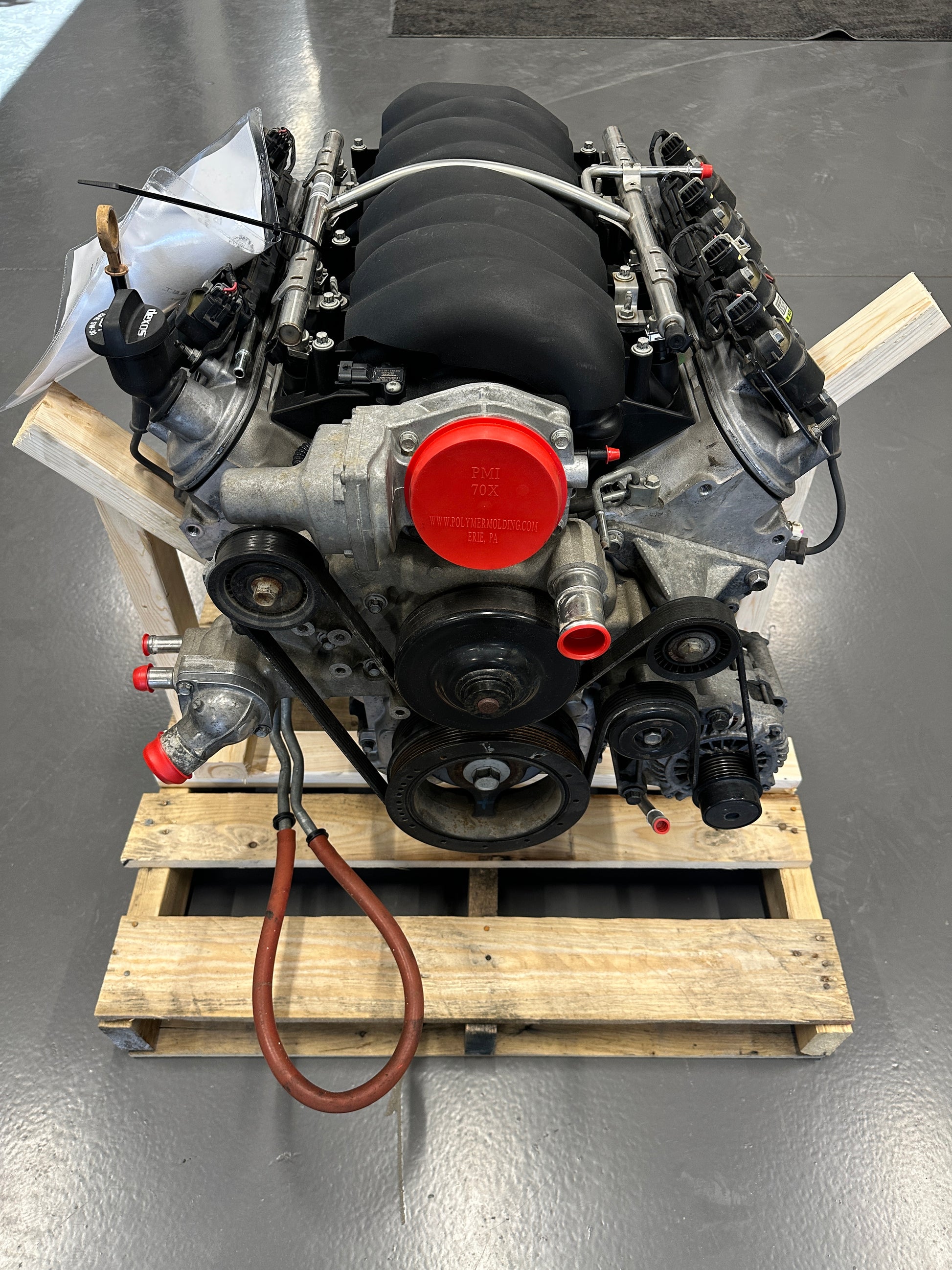 6.2L LS3 Engine 6L80 Automatic Transmission Drivetrain Pullout 415HP - Day's Parts Yard