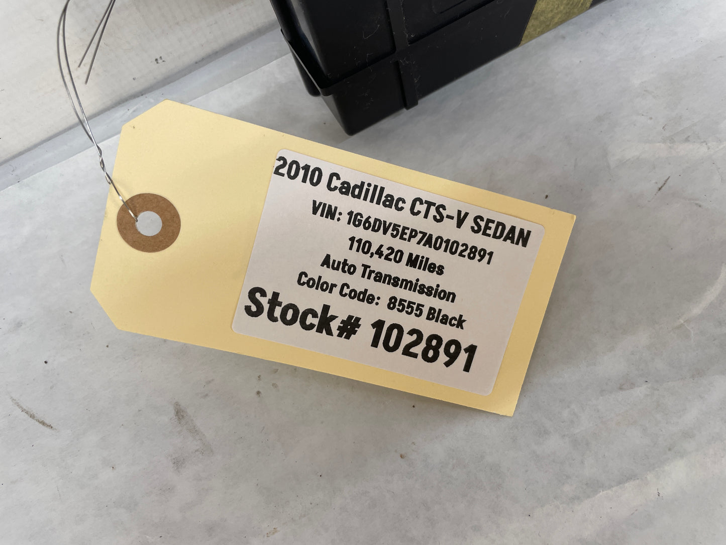 2010 Cadillac CTS-V Sedan Chassis ECM Theft Locking Deterrent Module OEM