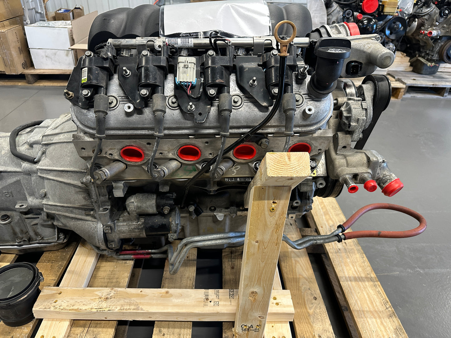 6.2L LS3 Engine 6L80 Automatic Transmission Drivetrain Pullout 415HP - Day's Parts Yard