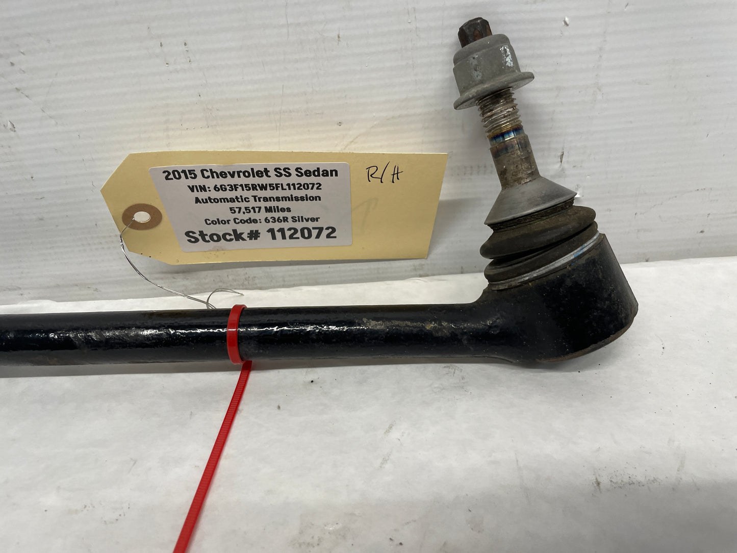 2015 Chevy SS Sedan RH Passenger Front Suspension Rearward Lower Control Arm Link OEM - Day's Parts Yard