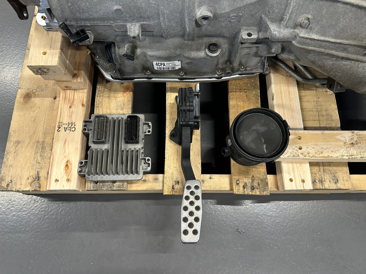 6.2L LS3 Engine 6L80 Automatic Transmission Drivetrain Pullout 415HP - Day's Parts Yard