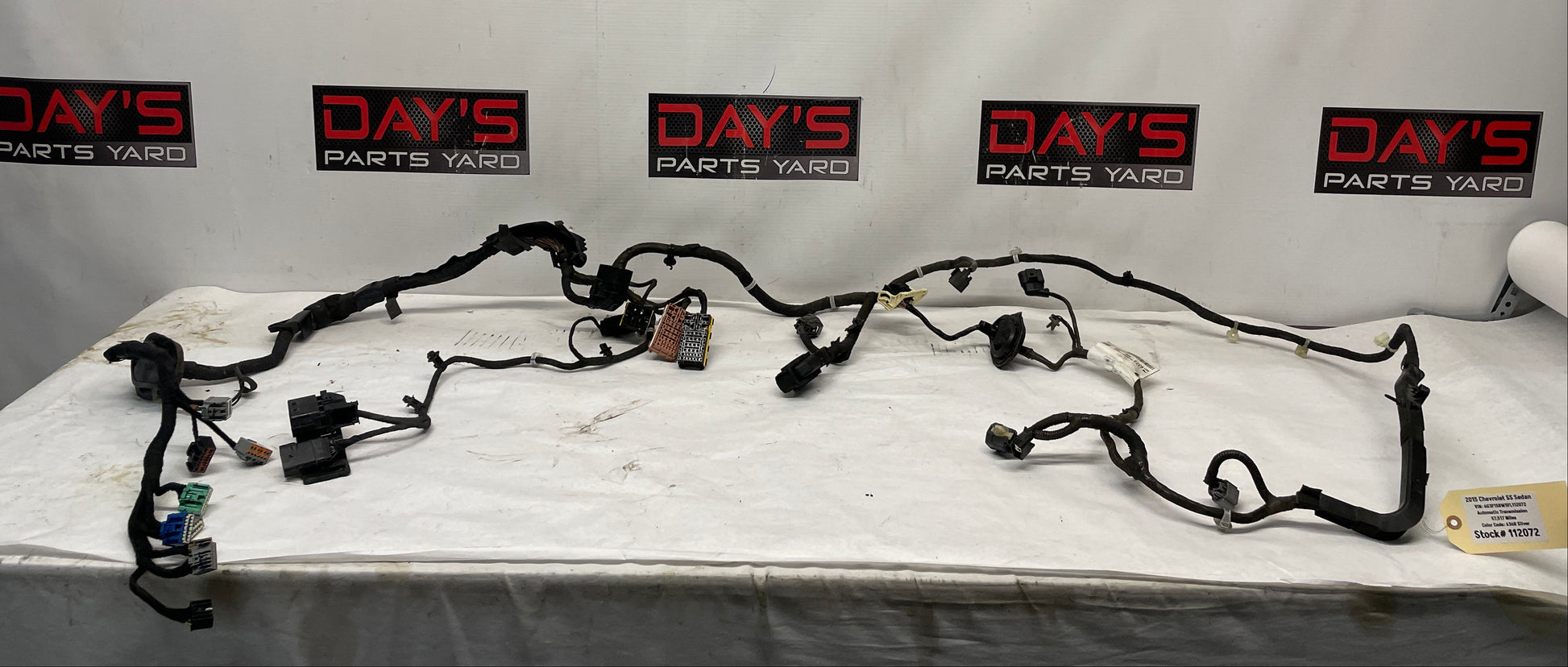 2015 Chevy SS Sedan Fire Wall Engine Bay Front Chassis Wire Wiring Harness OEM - Day's Parts Yard