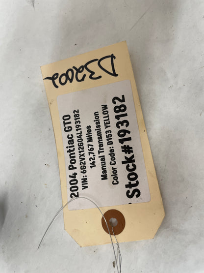 2004 Pontiac GTO Mode Set Dash Selector Control Switch OEM - Day's Parts Yard