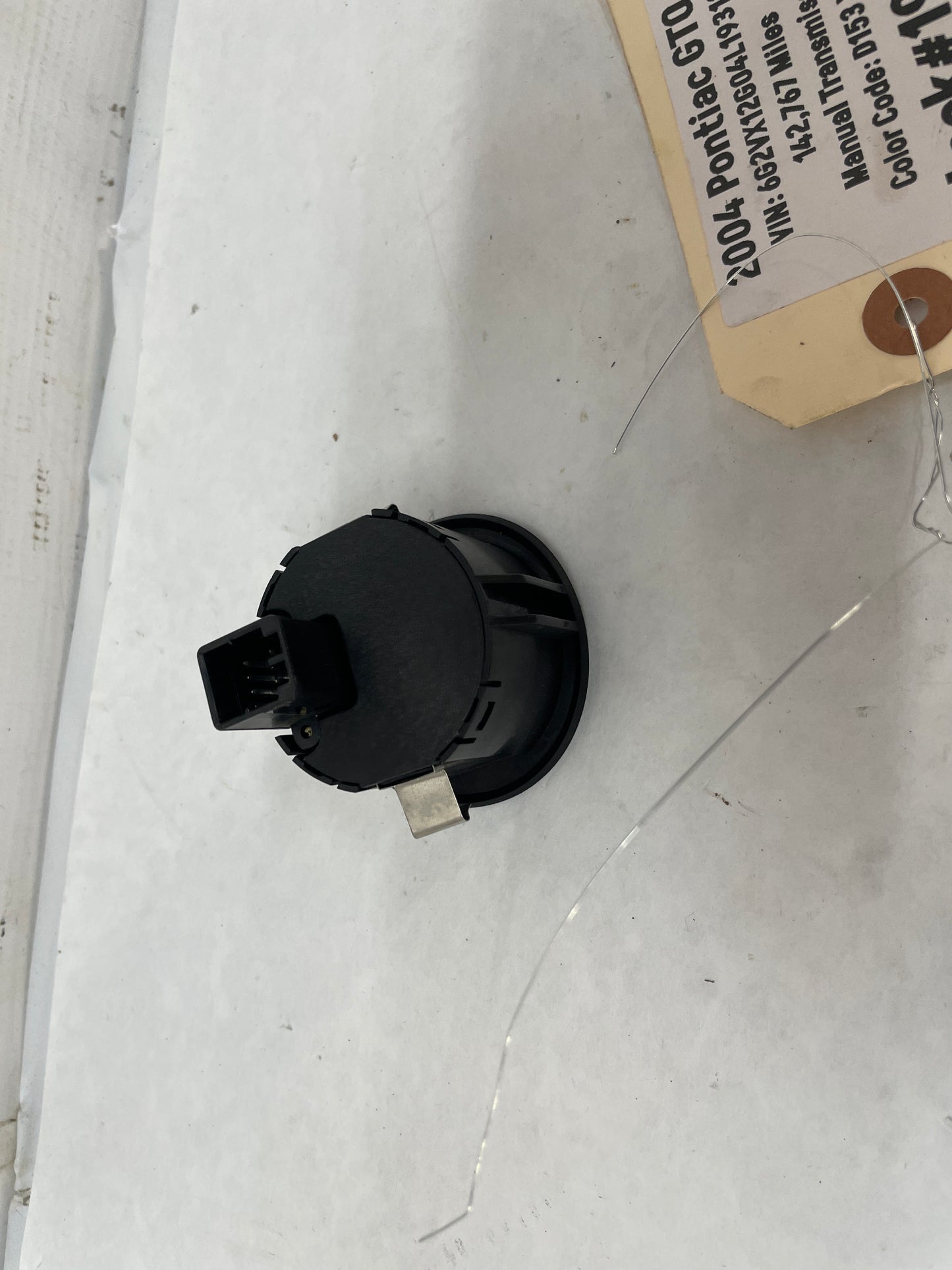 2004 Pontiac GTO Mode Set Dash Selector Control Switch OEM - Day's Parts Yard