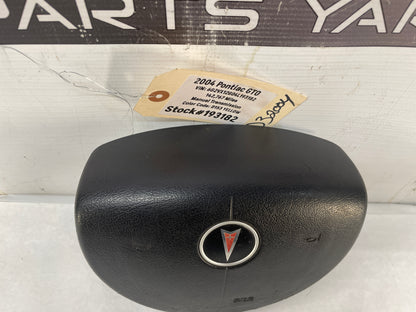 2004 Pontiac GTO Steering Wheel Airbag Air Bag OEM - Day's Parts Yard