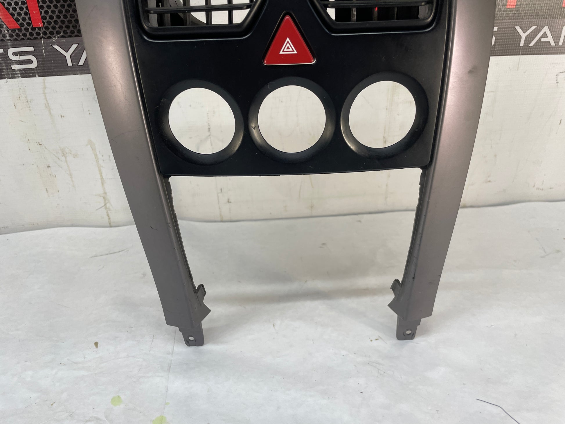 2004 Pontiac GTO Center Dash Radio HVAC Bezel Plate Panel Trim Panel OEM - Day's Parts Yard