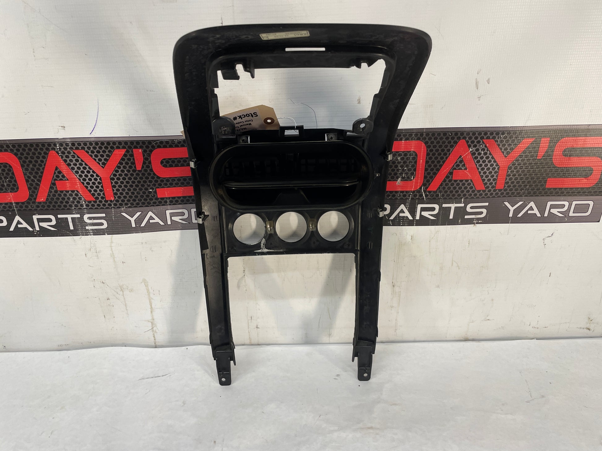 2004 Pontiac GTO Center Dash Radio HVAC Bezel Plate Panel Trim Panel OEM - Day's Parts Yard