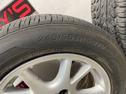 2002 Chevy Camaro Z28 Factory OEM 16x8 Wheels and Kumho Tires