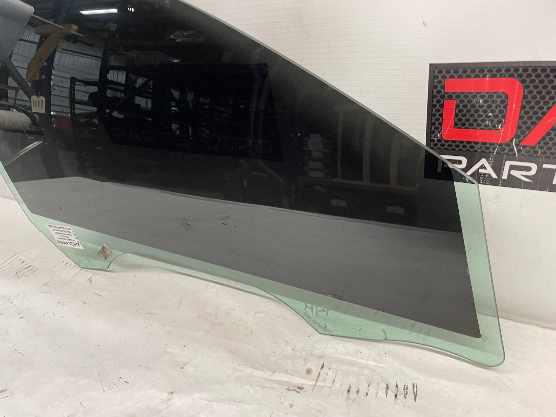 2015 Chevy SS Sedan RH Passenger Front Door Window Glass OEM - Day's Parts Yard
