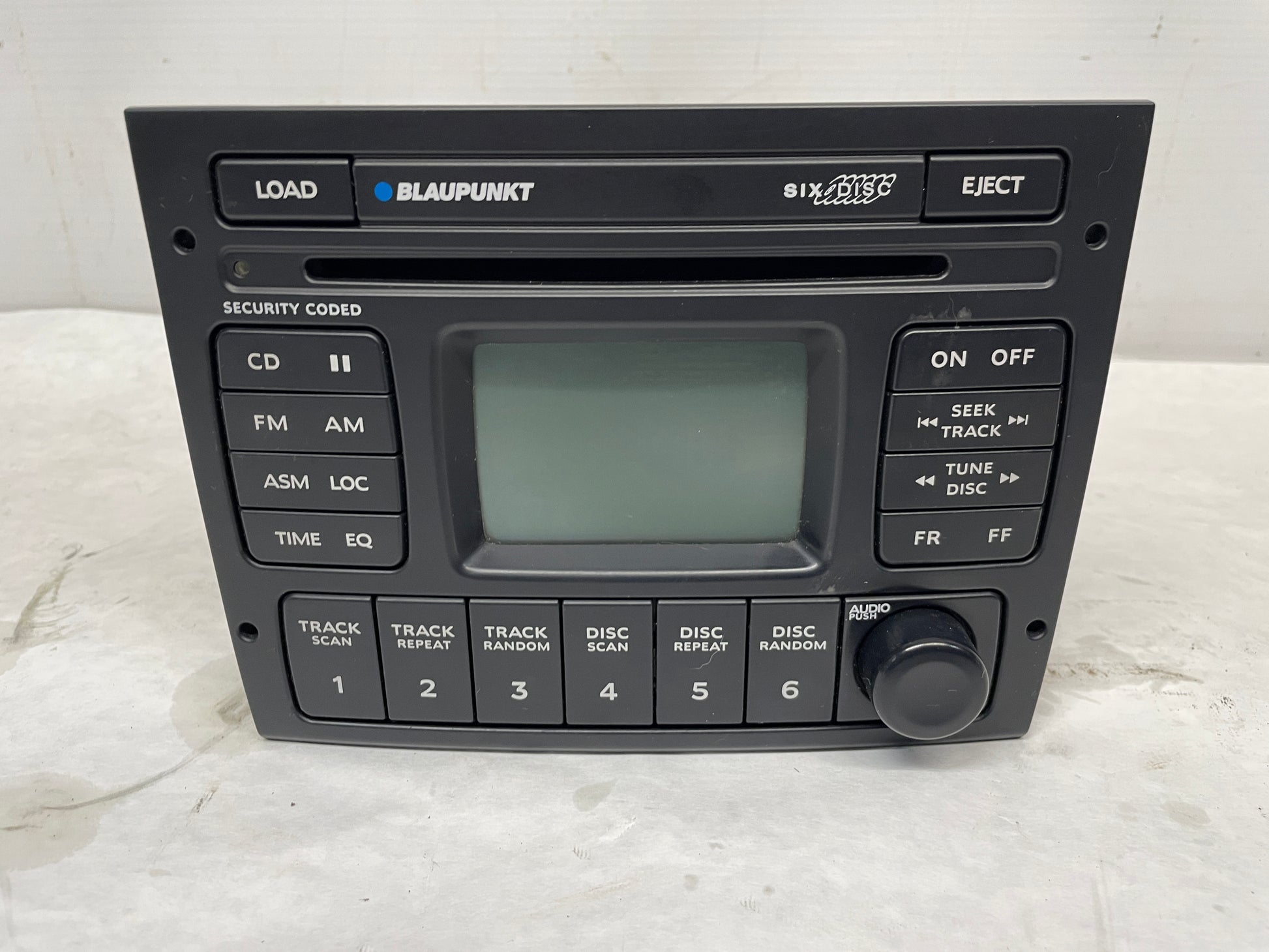 2006 Pontiac GTO Blaupunkt Radio Stereo 6 Disk CD Changer OEM - Day's Parts Yard