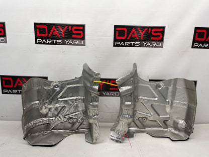 2017 Chevy SS Sedan RH & LH Exhaust Muffler Heat Shields OEM - Day's Parts Yard