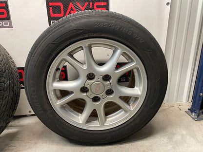 2002 Chevy Camaro Z28 Factory OEM 16x8 Wheels and Kumho Tires