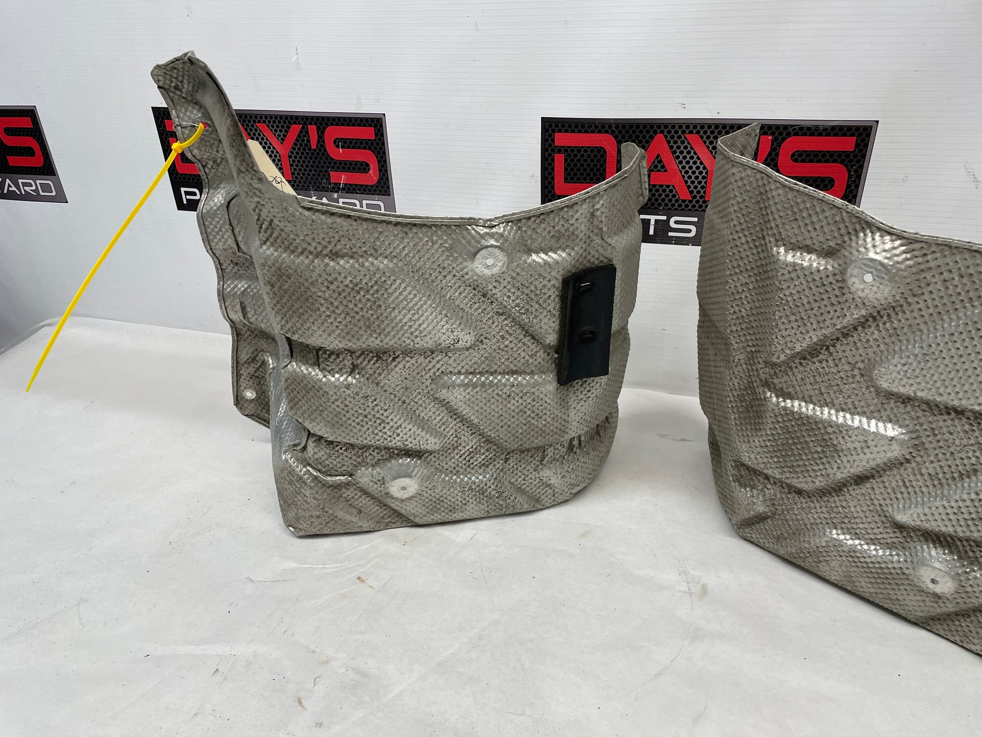2014 Chevy SS Sedan RH & LH Exhaust Muffler Heat Shields OEM - Day's Parts Yard