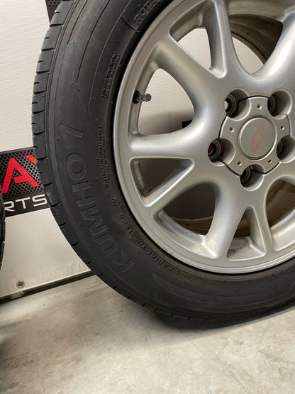 2002 Chevy Camaro Z28 Factory OEM 16x8 Wheels and Kumho Tires